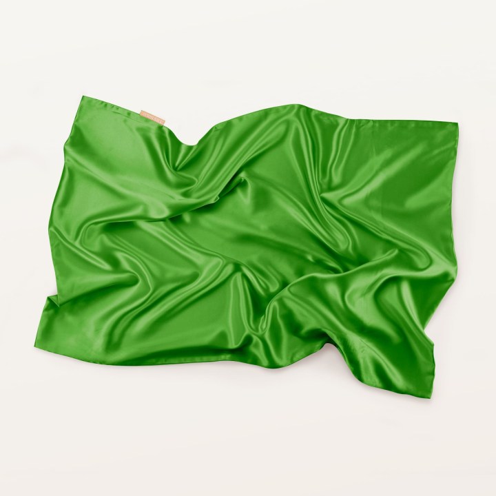 ШЕЛКОВАЯ НАВОЛОЧКА 50Х70_ЗЕЛЕНЫЙ_2