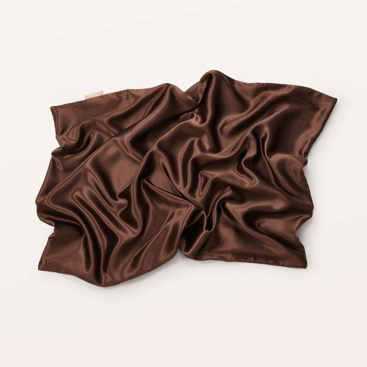 ШЕЛКОВАЯ НАВОЛОЧКА 50Х70_ШОКОЛАДНЫЙ_2