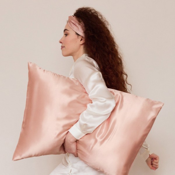 ШЕЛКОВАЯ НАВОЛОЧКА 50Х70 РОЗОВОЕ ЗОЛОТО_3