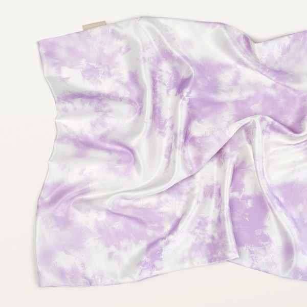 ШЕЛКОВАЯ НАВОЛОЧКА 50Х70 СИРЕНЕВЫЕ ОБЛАКА_5