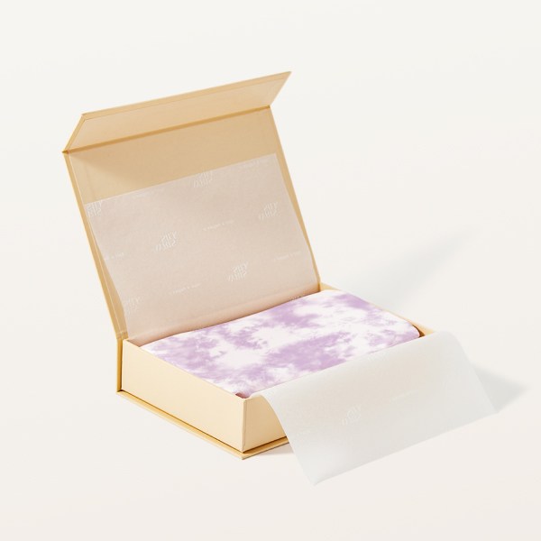 ШЕЛКОВАЯ НАВОЛОЧКА 50Х70 СИРЕНЕВЫЕ ОБЛАКА_7