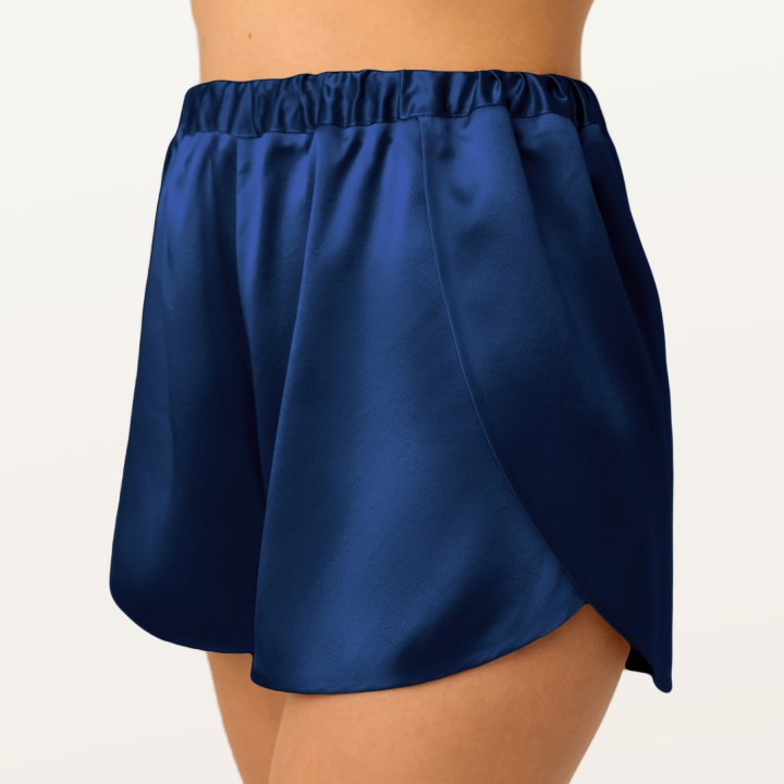 ШЕЛКОВЫЕ ШОРТЫ КОРОЛЕВСКИЙ СИНИЙ_5